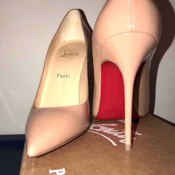 Christian Louboutin Delcolette 554 100mm Patent - Picture 2 of 8